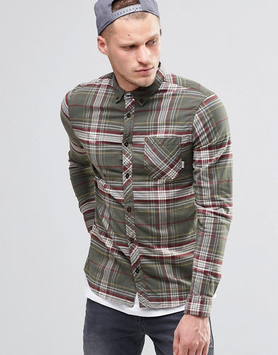 Element Buffalo Plaid Flannel Shirt In Regular Fit